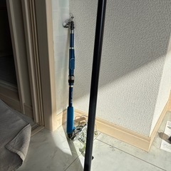 【条件付無料】釣竿、リール、タモ網の画像