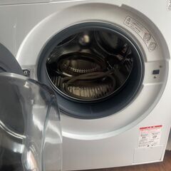 リサイクルショップどりーむ天保山店　No2510 乾燥無しドラム洗濯機  汚れがしっかり落ちる🎵　AQUA　場所を取らないコンパクトドラム♪　2023年製　高年式🎵　８ｋｇ容量　ＡＱＷ－Ｆ８Ｎの画像