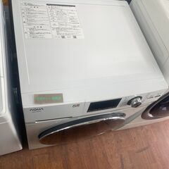 リサイクルショップどりーむ天保山店　No2510 乾燥無しドラム洗濯機  汚れがしっかり落ちる🎵　AQUA　場所を取らないコンパクトドラム♪　2023年製　高年式🎵　８ｋｇ容量　ＡＱＷ－Ｆ８Ｎの画像