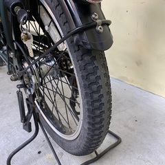 189丁寧に整備済み子供載せ電動アシスト自転車20インチ中古車　新型現行バッテリーの画像