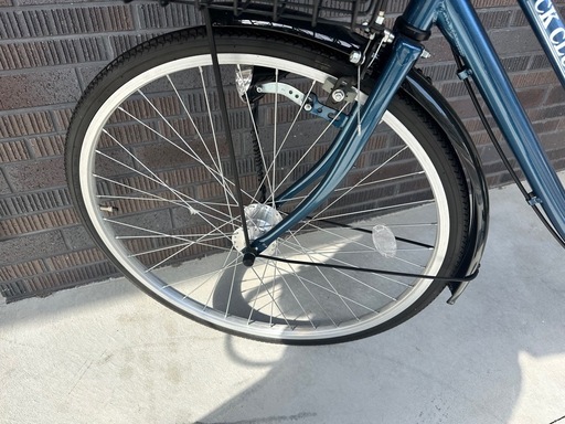 26インチ　自転車　LEDオートライト付
