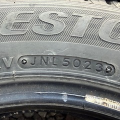 値下げしました。BRIDGESTONE  155/80r14スタッドレスの画像