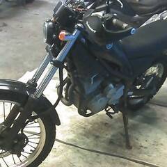 YAMAHA トリッカー2Fi 黒 エンジン始動動画 自賠責保険で乗れます 半額配送キャンペーン 現状渡し諸経費￥0- 横浜 P-Yardの画像