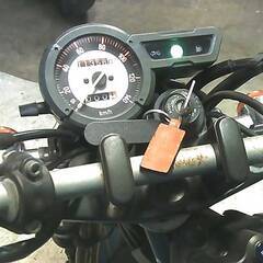 YAMAHA トリッカー2Fi 黒 エンジン始動動画 自賠責保険で乗れます 半額配送キャンペーン 現状渡し諸経費￥0- 横浜 P-Yardの画像