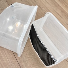 生き餌　飼育ケースの画像