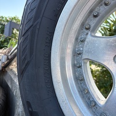 ランクル95プラド　ホイールタイヤの画像