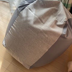 無印良品　ビーズクッション　　の画像