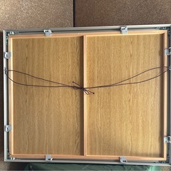 画材 フレーム 美術用品 組立式展示用仮額 完成品　とても迫力がある大きなサイズ約95㎝の画像