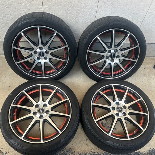 シュナイダー タイヤホイール4本セット215/45 R17 PCD100