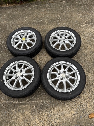アルミホイール 夏タイヤ155/65R14 4本