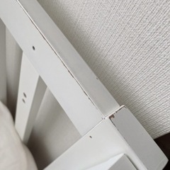 5way ベビーベッド ホワイト &ベットシーツ&マットの画像