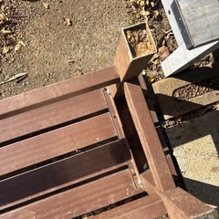 アルミ製縁台の画像