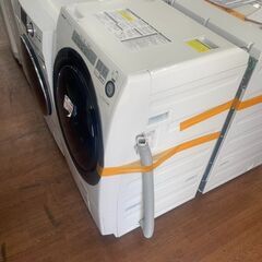 リサイクルショップどりーむ天保山店　No4611 ドラム式洗濯機　コンパクトドラム　SHARP　2018年製　洗濯７ｋｇ　乾燥3.5㎏　扉開閉若干クセあり　動作確認ＯＫ🎵　コンパクトで設置場所に困らない🎵　ＥＳ－Ｓ７Ｃの画像