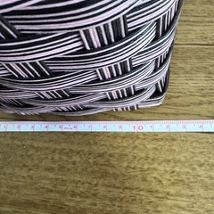 籠バックの画像