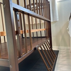 【中古品】サワベビー EASE(イーズ)すのこハイベッド の画像