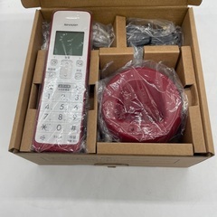【トレファク足立扇店】ﾃﾞｼﾞﾀﾙｺｰﾄﾞﾚｽ電話機 SHARP JD-S09CL-R 付属品完備の画像