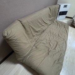 折りたたみ　リクライニング　　　ソファ　ベッド
の画像