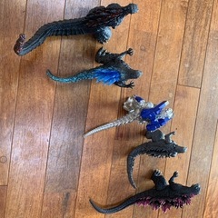 ゴジラ　フィギュア　まとめ売りの画像