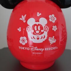 2015　ミッキーだるまお菓子入れ　東京ディズニーリゾートの画像