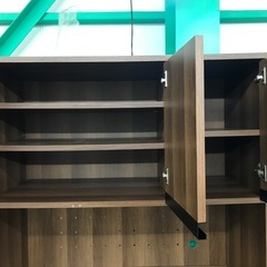 ジャングルジャングル貝塚店　　食器棚　レンジボード　ブラウン　リサイクルショップ　貝塚市　二色浜の画像