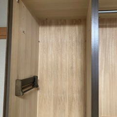 美品　全身鏡付きタンス　の画像