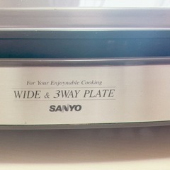 SANYO  大型ホットプレートの画像