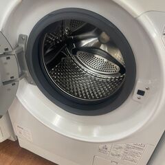 リサイクルショップどりーむ天保山店　No65 乾燥なしドラム洗濯機　アイリスオーヤマ　2021年製　８ｋｇ容量　ＨＤ８１ＡＲ－Ｗの画像