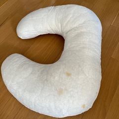 授乳クッション　水玉茶色の画像