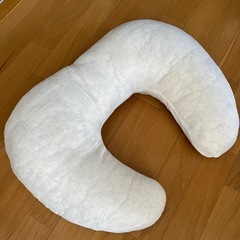 授乳クッション　水玉茶色の画像