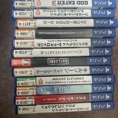 プレステ4ソフト12本セットの画像