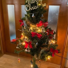 クリスマスツリーセットの画像