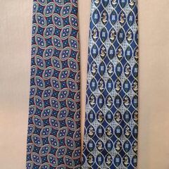 シルクネクタイ6本(ブルー系)の画像