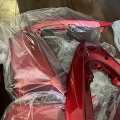 HONDA PCX JF28 中古外装セット ワインレッドの画像