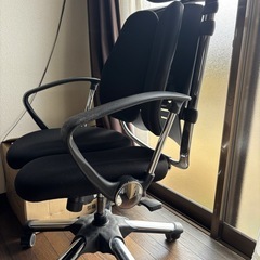 【引取限定】オフィスチェア／リクライニング・昇降機能付き／0円で引き取り希望の画像