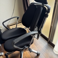 【引取限定】オフィスチェア／リクライニング・昇降機能付き／0円で引き取り希望の画像