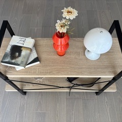 【北欧系】オープンラック スリム ブックシェルフ おしゃれ 書棚 スチールラックの画像