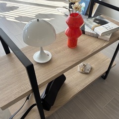 【北欧系】オープンラック スリム ブックシェルフ おしゃれ 書棚 スチールラックの画像