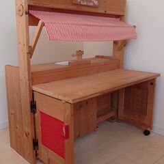 おままごと 木製キッチンの画像