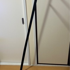 ハンガーラック スリム アイアン 木製 tower タワー コートハンガーの画像