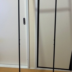 ハンガーラック スリム アイアン 木製 tower タワー コートハンガーの画像