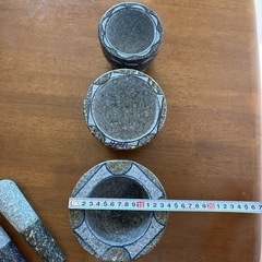 石臼　タイ産　3点の画像