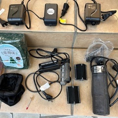 【決まりました】水槽用品いろいろの画像