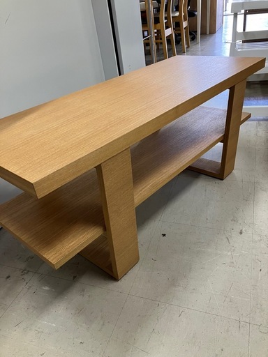 W2511-590 （株）アクタス プランク リビングセンターテーブル 中古美品
