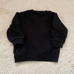 agni's b. アニエスベー ベビーロゴコットン長袖トレーナー 18mの画像