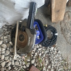 ジャンク品ハイコーキ丸のこ165の画像