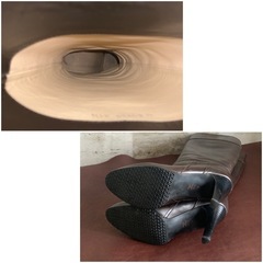 DIANA【21.5㎝】ロングブーツ☆クリーニングお手入れ済2373の画像