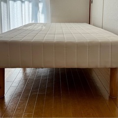 脚付きマットレスベッド（シングル）
の画像