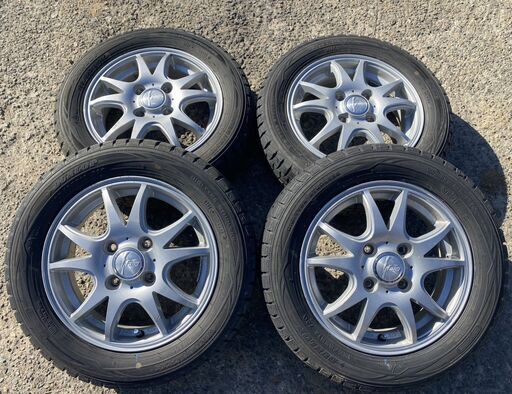 スタッドレス‼️バリミゾ‼️③‼️155/65R13‼️軽自動車‼️ダンロップ