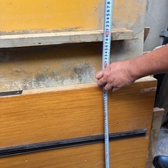 ベニヤ板　桟木など、濡れなしの画像