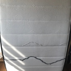 国産ポケットコイルマットレス　セミシングルの画像